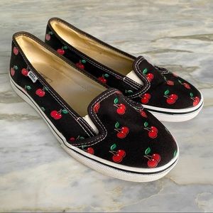 womens cherry vans